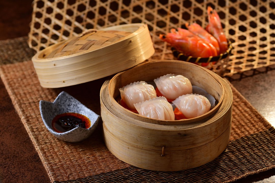 原隻鮮蝦餃