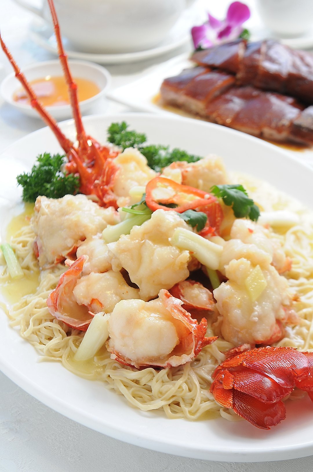 上湯龍蝦伊麵