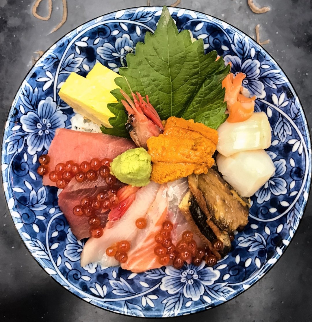Royal Assorted Sashimi on Rice