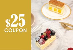 $25 現金劵 