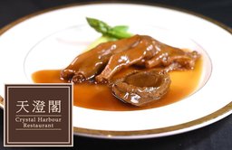 十五頭南非乾鮑伴玉掌