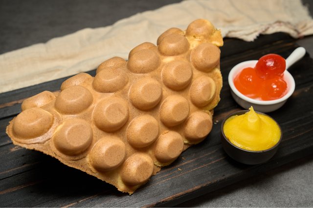 金沙奶黃雞蛋仔